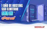 1 Año de Hosting SSD ILIMITADO con cPanel 1 Año de Hosting SSD ILIMITADO con cPanel