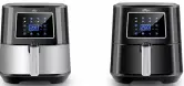Freidora de aire caliente 5.5L 1700W LCD