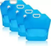 4 recipientes de agua plegable 10L 4 recipientes de agua plegable 10L