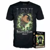 Funko Boxed Tee Levi Ackerman Attack on Titan Shingeki no Kyojin