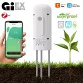 Medidor de temperatura para jardín inalámbrico
