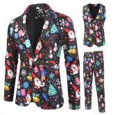 Traje de 3 piezas estilo Navidad