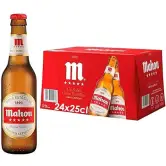 Pack de 24 Botellas Mahou 5 Estrellas 25cl