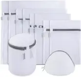 Pack 10 bolsas de malla para lavadora Pack 10 bolsas de malla para lavadora
