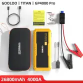 Arrancador de batería de coche 4000A Gooloo 26800mAh