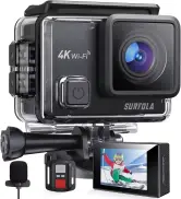 Cámara deportiva Surfola 4K 30FPS + Accesorios Cámara deportiva Surfola 4K 30FPS + Accesorios