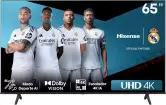 Smart TV Hisense UHD 4K 65"