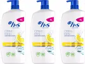 3x800ml H&S Citrus Fresh anticaspa