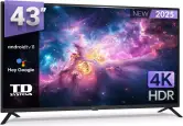 SmartTV 43" 4K TD Systems Android 11