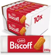 10x250gr Lotus Biscoff Galleta Original Caramelizada