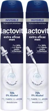 2x200ml Desodorante Extra Eficaz Men Lactovit