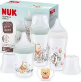 Set de 3 biberones anticólico y chupete Space Perfect Match NUK