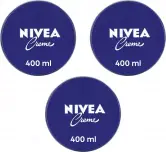 3x 400ML Lata crema Nivea