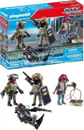 Set figuras Playmobil City Action Fuerzas Especiales