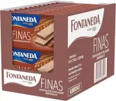 22x82gr Fontaneda Finas Barquillos Rellenos de Chocolate