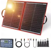 Panel solar plegable portátil Dokio 18V 100W