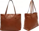 Bolso shopper grande marrón