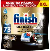 73 Pastillas Finish Ultimate Plus Infinity Shine 