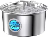 Fuente de agua inox para gatos