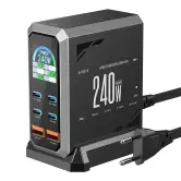 Estación de carga BlitzWolf 240W Multipuerto