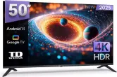 Smart TV TD Systems 50" AndroidTV 4K 2025