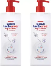 2x400 ml Leche corporal reparadora Lactovit 