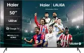 Smart TV Haier Direct LED 4K UHD 50" Google TV