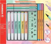 Estuche mixto 13pcs Stabilo Pastel Collection Estuche mixto 13pcs Stabilo Pastel Collection
