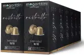 240 Cápsulas Ristretto Mogorttin intensidad 10