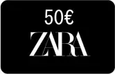 Tarjeta regalo 50€ Zara España + Cashback