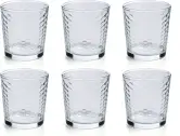 Set 6 vasos Quid Gala forma baja 26cl