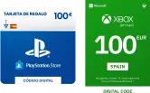 Tarjeta de 100€ de Saldo para Playstation / Xbox