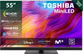 TV Toshiba 55" 4K MiniLED HDR10 Dolby