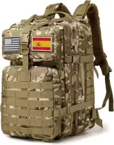 Mochila impermeable de nailon para senderismo 45L Mochila impermeable de nailon para senderismo 45L