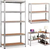 Estantería metálica galvanizada 183X91X46cm