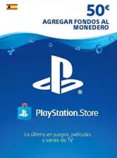 Tarjeta prepago de PSN ES saldo 50€