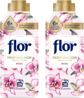 2x36 Dosis Suavizante líquido perfumador rosa