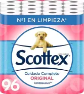 96 Rollos de Papel Higiénico Scottex Original