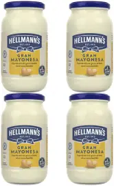 4x 450 ml Tarro Gran Mayonesa Hellmann's