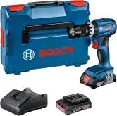 Taladro percutor Bosch Professional 18V + 2 baterías