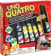 UNO Quatro Juego de Mesa Cuatro en Raya con fichas UNO Quatro Juego de Mesa Cuatro en Raya con fichas