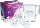 Jarra Filtrante Aqua Optima Liscia 2.5L + 6 filtros