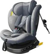 Reecle I-Size Silla de Coche Giratoria 360 con ISOFIX 0-12 años