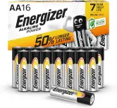 16 Pilas alcalinas AA Energizer