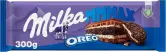 Tableta grande chocolate con leche Milka MMMAX Oreo 300g