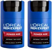 2x50ml L'ORÉAL PARIS Men Expert Power Age Crema Hidratante Anti-Edad 24H 2x50ml L'ORÉAL PARIS Men Expert Power Age Crema Hidratante Anti-Edad 24H
