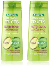 2x380ml Garnier Fructis Nutri Rizos