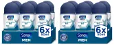 12x50ml Sanex Men Active Control Desodorante Roll-On 12x50ml Sanex Men Active Control Desodorante Roll-On