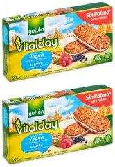 Pack x2 cajas Gullón Vitalday Sandwich Yogur