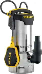 Bomba Sumergible Stanley para Aguas Sucias 1100W Bomba Sumergible Stanley para Aguas Sucias 1100W